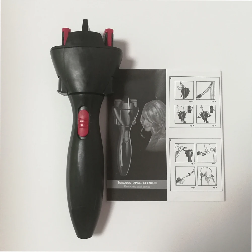 Electric Hair Styling Tool Automatic Knitted Device Hair Braider Styling Two Strands Twist Braid Maker Hair Braider DIY Electric
Electric Hair Styling Tool Automatic Knitted Device Hair Braider Styling Two Strands Twist Braid Maker Hair Braider DIY Electric
