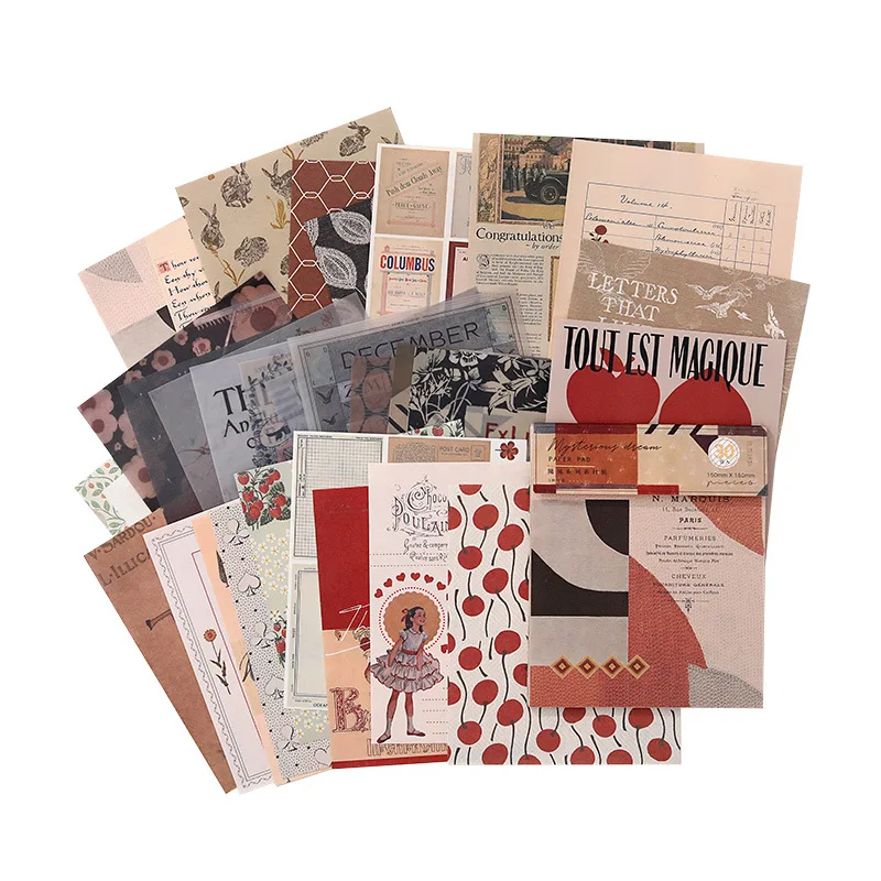 Yzommjsy 30pcs Creative Retro Material Paper Fresh and Simple Hand Account Message Note Memo Sticker for Notepad Sticky Notes
Yzommjsy 30pcs Creative Retro Material Paper Fresh and Simple Hand Account Message Note Memo Sticker for Notepad Sticky Notes