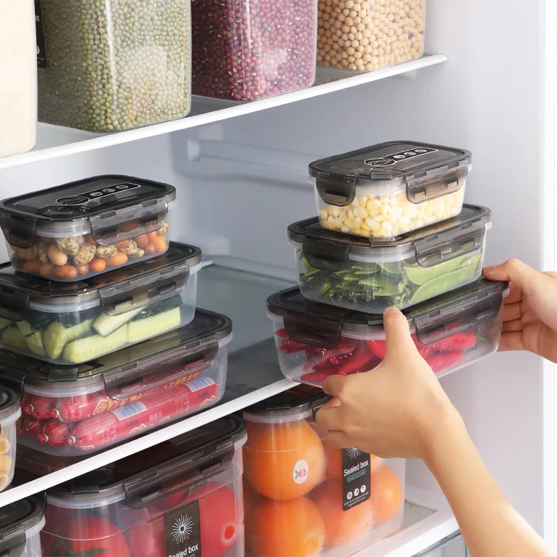 3pcs Kitchen Container Food Storage Box Refrigerator Crisper Organizer Square Sealed Keep Fresh Fruit Vegetable Storage Boxes
3pcs Kitchen Container Food Storage Box Refrigerator Crisper Organizer Square Sealed Keep Fresh Fruit Vegetable Storage Boxes