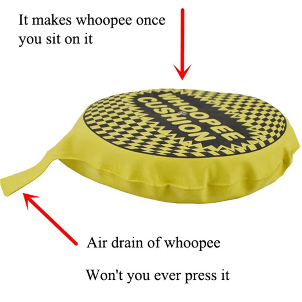 1 Piece Joke Ragging Toy Fart Pad Sponge Whoopee Cushion Funny Tricky Farting Cushion Pad Toys For Adults Children Random Color
1 Piece Joke Ragging Toy Fart Pad Sponge Whoopee Cushion Funny Tricky Farting Cushion Pad Toys For Adults Children Random Color