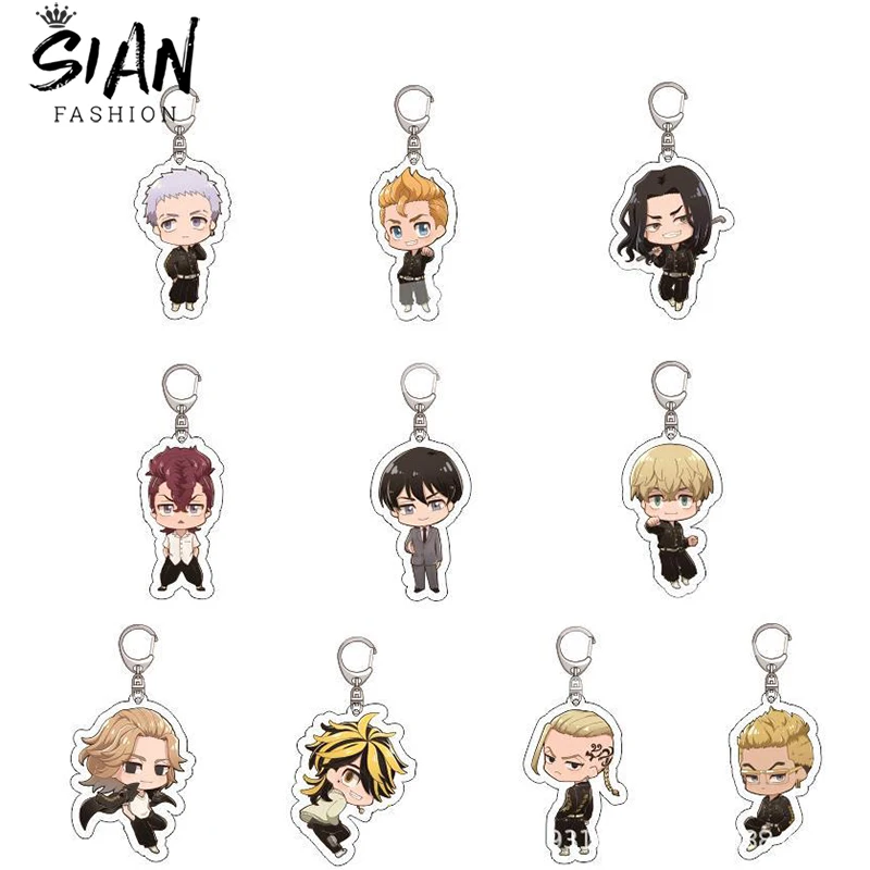 Anime Tokyo Revengers Acrylic Keychain Holder Cute Cartoon Cosplay Figures Keyrings Unisex Key Chain Jewelry Accessories Gifts
Anime Tokyo Revengers Acrylic Keychain Holder Cute Cartoon Cosplay Figures Keyrings Unisex Key Chain Jewelry Accessories Gifts