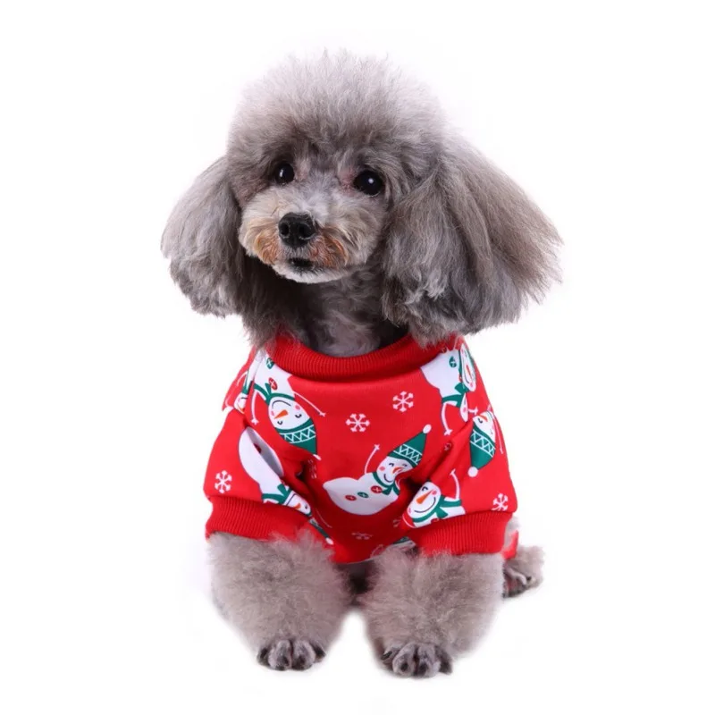 Christmas Costume Set Dog Jumpsuit Clothes Fleece Dog Jumpsuit Winter Dog Clothes Printed Pajamas Small Puppy Coat
Christmas Costume Set Dog Jumpsuit Clothes Fleece Dog Jumpsuit Winter Dog Clothes Printed Pajamas Small Puppy Coat