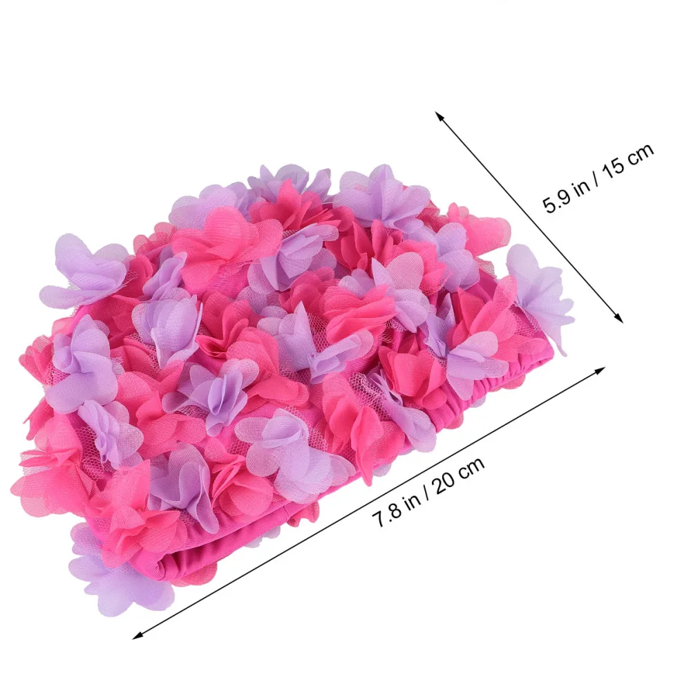 1PC Swim Cap Comfortable 3D Flower Swim Hat Swimming Cap Breathable Swim Hat for Swimming Girls ) 
1PC Swim Cap Comfortable 3D Flower Swim Hat Swimming Cap Breathable Swim Hat for Swimming Girls )