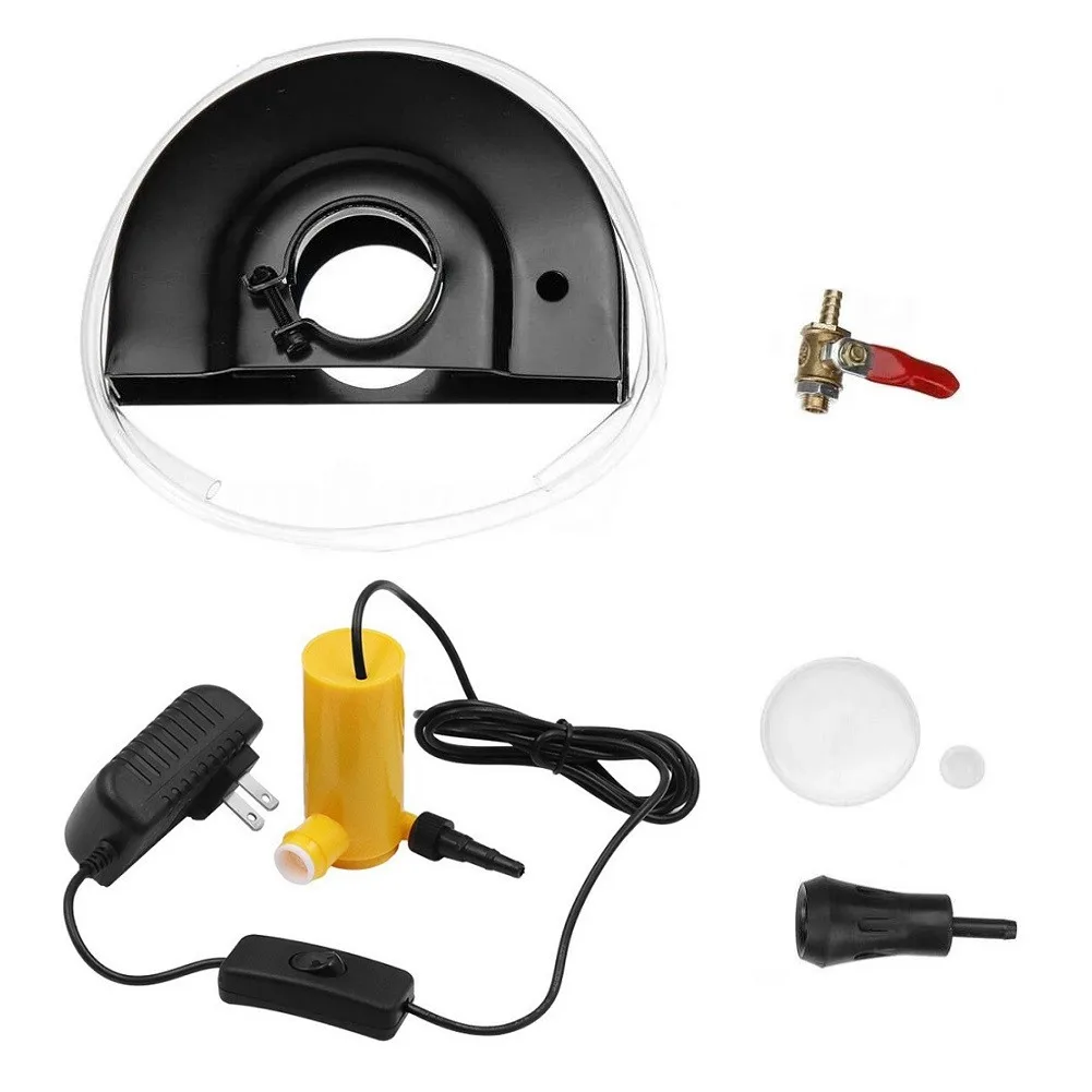 120mm Angle Grinder Guard Water Slotting Protective Cover DC 12V Water Pump For Angle Grinder Guard Water Slotting Dust Cover
120mm Angle Grinder Guard Water Slotting Protective Cover DC 12V Water Pump For Angle Grinder Guard Water Slotting Dust Cover