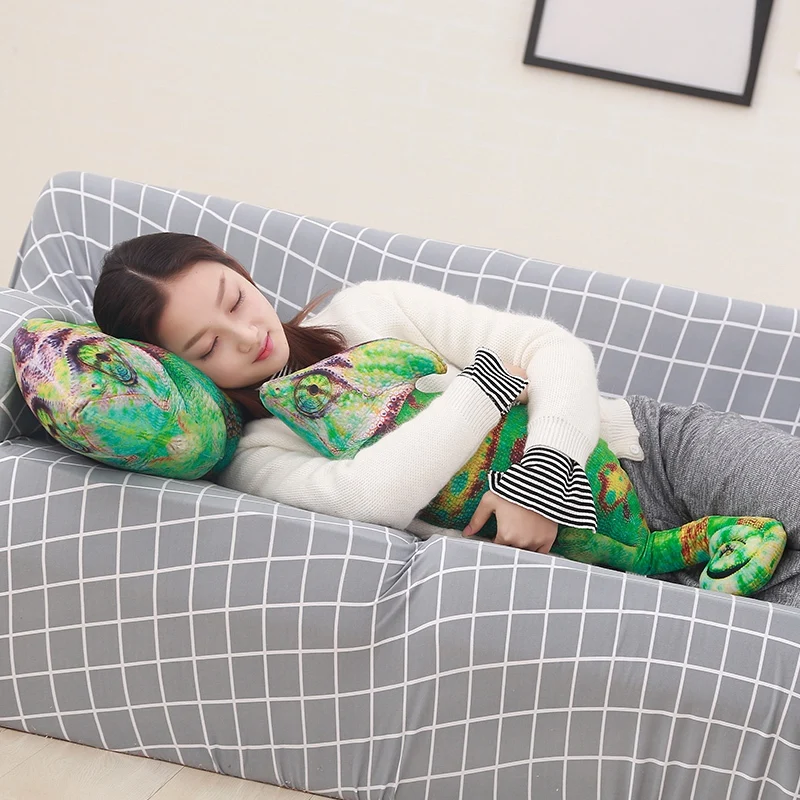 Simulation Tropical Rainforest Animal Chameleon Lizard Plush Toy Doll Children's Toy Sofa Pillow Home Decoration
Simulation Tropical Rainforest Animal Chameleon Lizard Plush Toy Doll Children's Toy Sofa Pillow Home Decoration