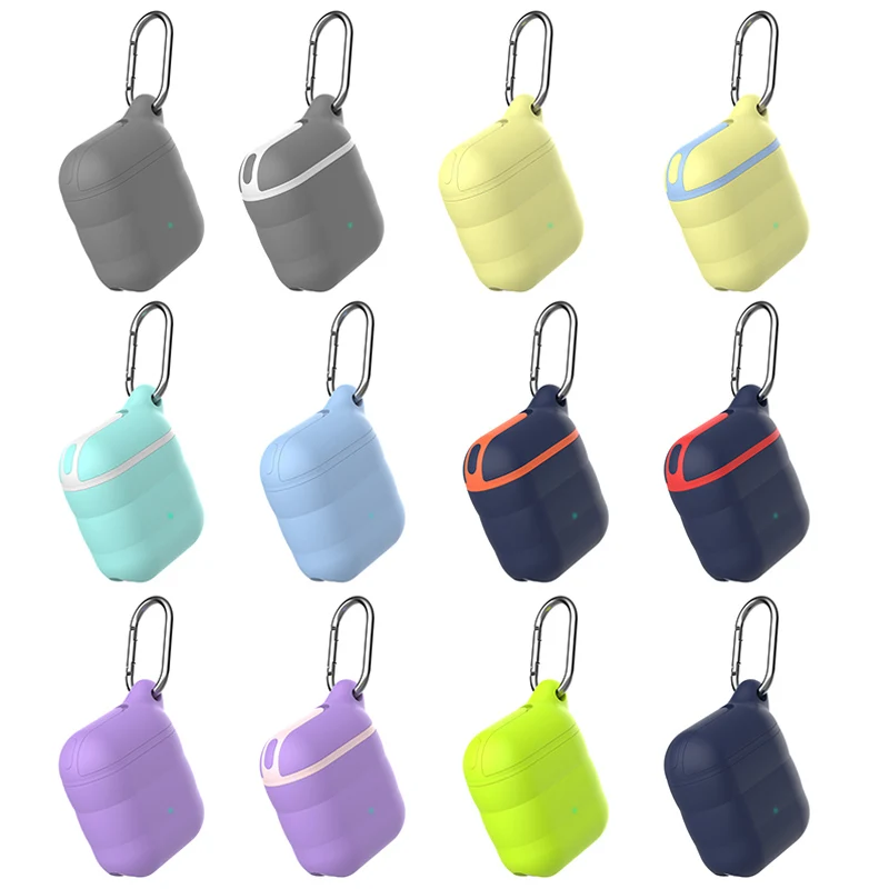 Soft Silicone Cases For Apple Airpods 1/2 Protective BT-compatible Wireless Earphone Cover For Apple Air Pods Charging Box Bags
Soft Silicone Cases For Apple Airpods 1/2 Protective BT-compatible Wireless Earphone Cover For Apple Air Pods Charging Box Bags