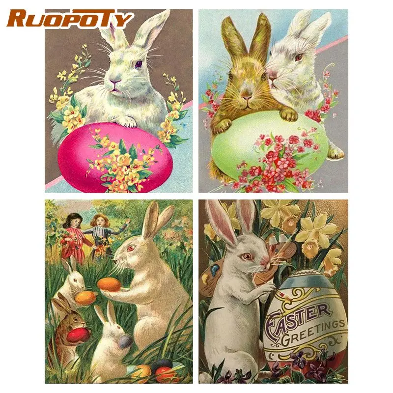 RUOPOTY acrylic paint by numbers Rabbit For Adults Frameless Oil Painting By Numbers Animals On Canvas DIY Home Decor
RUOPOTY acrylic paint by numbers Rabbit For Adults Frameless Oil Painting By Numbers Animals On Canvas DIY Home Decor