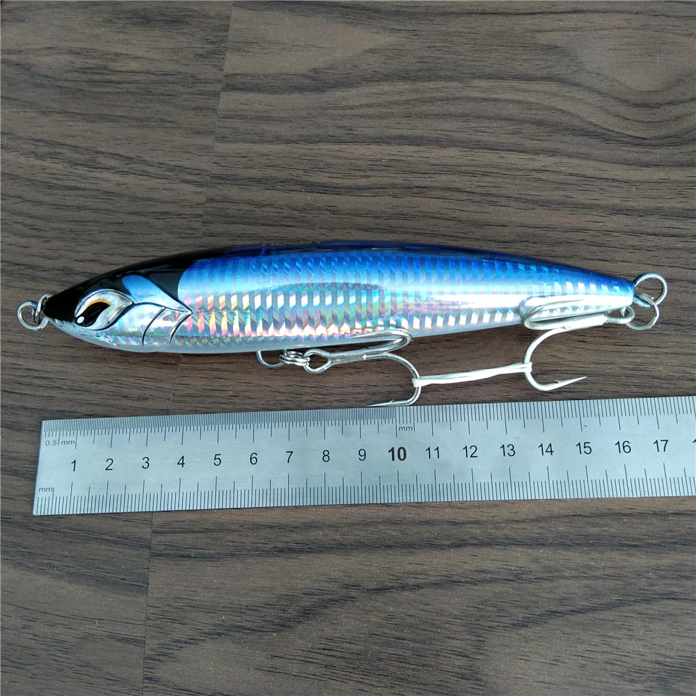 NOEBY 4pcs Sea Fishing Lure Stickbait NBL9494 Pencil Lure Top Water 160mm 55g GT Fishing Saltwater Stick Artificial Bait
NOEBY 4pcs Sea Fishing Lure Stickbait NBL9494 Pencil Lure Top Water 160mm 55g GT Fishing Saltwater Stick Artificial Bait