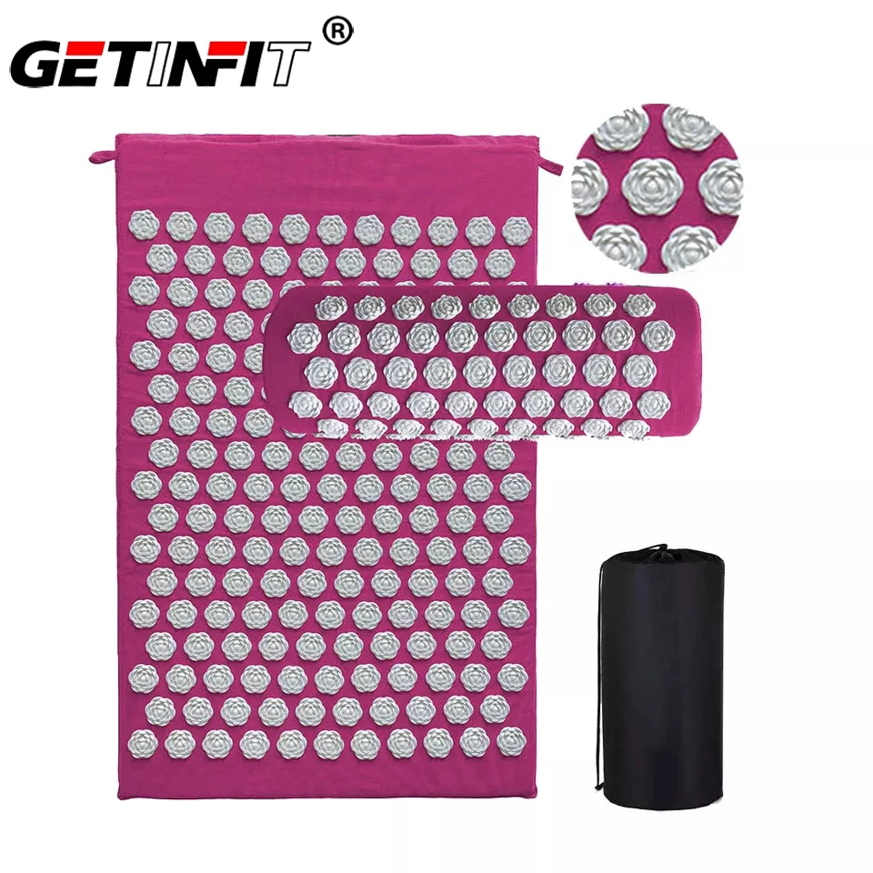 Getinfit Massager Cushion Massage Yoga Mat Acupressure Relieve Stress Back Body Pain Spike Mat Acupuncture Mat
Getinfit Massager Cushion Massage Yoga Mat Acupressure Relieve Stress Back Body Pain Spike Mat Acupuncture Mat