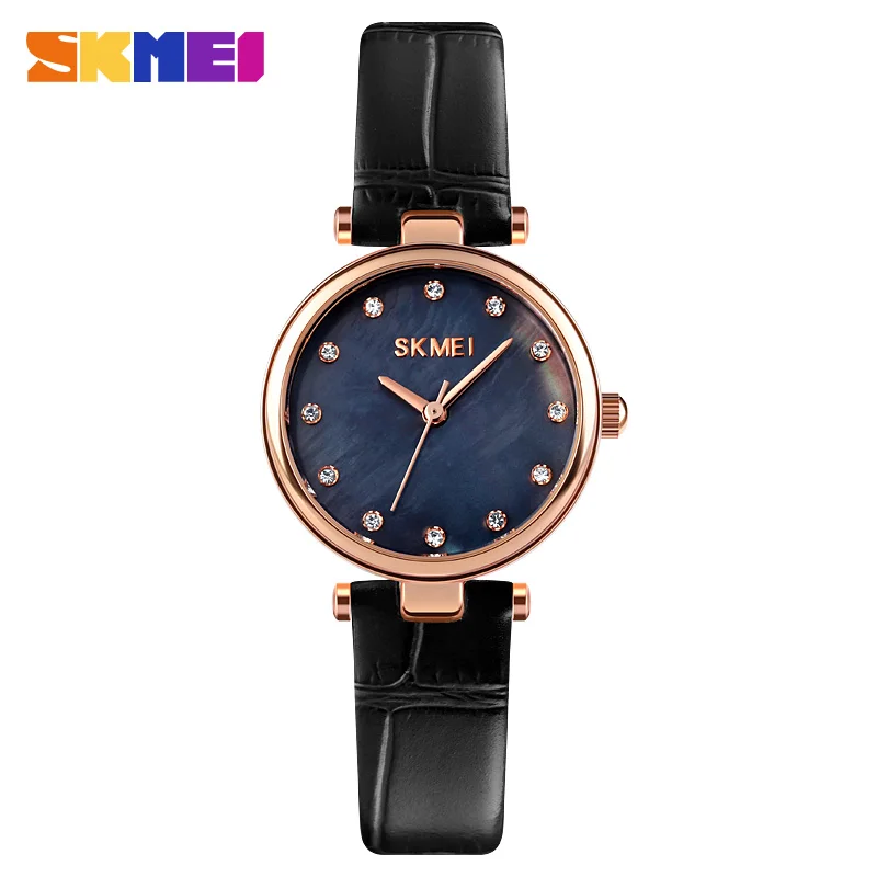 SKMEI 1777 Women Quartz Watch Fashion Simple Design Casual Style Waterproof Leather Strap Female Ladies Wristwatch
SKMEI 1777 Women Quartz Watch Fashion Simple Design Casual Style Waterproof Leather Strap Female Ladies Wristwatch