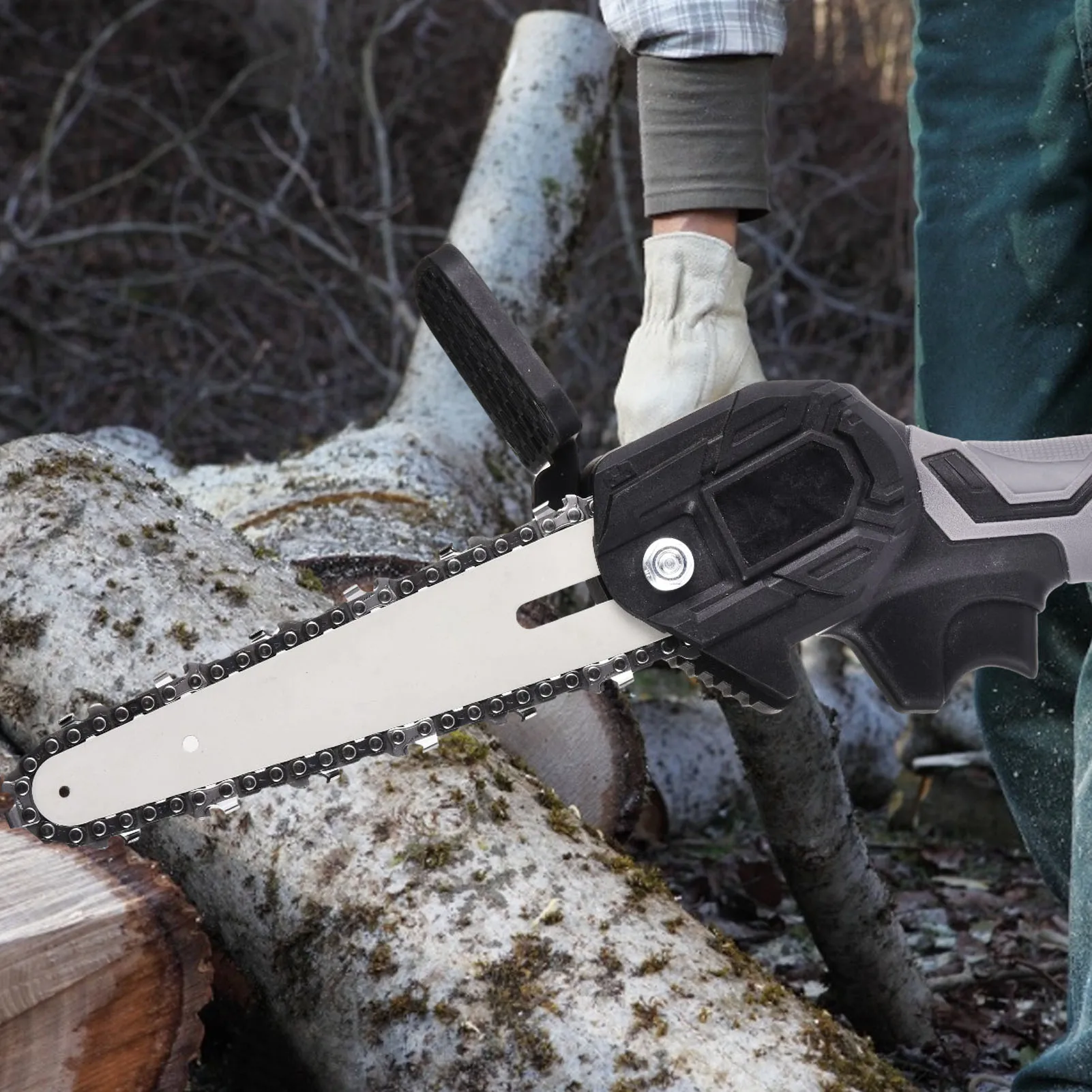 6 Inch Mini Electric Chainsaw Cordless Handheld Pruning Saw Portable Battery Wood Cutter Home Garden Logging Power Tool
6 Inch Mini Electric Chainsaw Cordless Handheld Pruning Saw Portable Battery Wood Cutter Home Garden Logging Power Tool