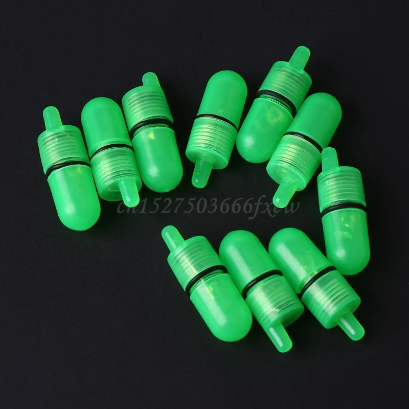 10pcs Night Float Fishing Rod Tip LED Light Alarm Bell Bite Carp Clip Alerter
10pcs Night Float Fishing Rod Tip LED Light Alarm Bell Bite Carp Clip Alerter