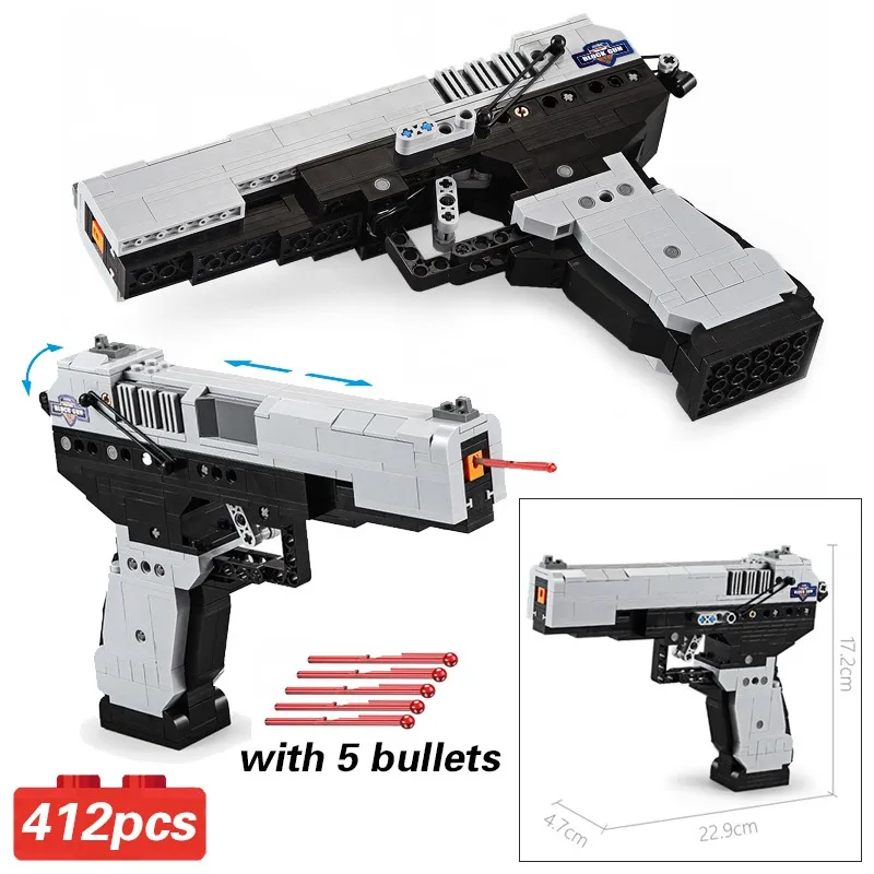 Revolver Pistol Power GUN SWAT Military Army Model Building Blocks Brick Set Weapon Compatible PUBG Toys For Boys
Revolver Pistol Power GUN SWAT Military Army Model Building Blocks Brick Set Weapon Compatible PUBG Toys For Boys