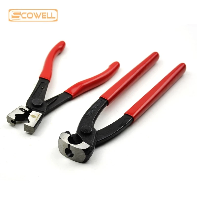 

7 inch 9 inch Car Crimping Plier Tools For Air Fuel O Clips Pipe Hose Hoop Clamps Pliers Crimpers Auto Repair Nippers