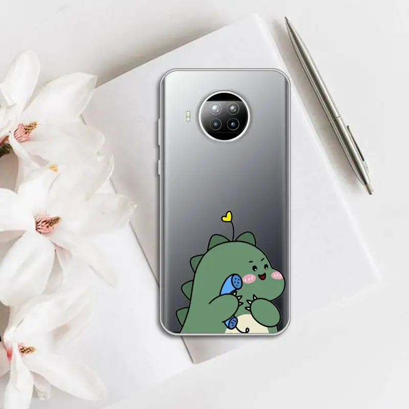Cute Cartoon Dinosaur Couple Phone Case Transparent for Xiaomi mi Redmi note 10 t 8 9 pro lite 11 Samsung S 8 9 10 20 plus ultra
Cute Cartoon Dinosaur Couple Phone Case Transparent for Xiaomi mi Redmi note 10 t 8 9 pro lite 11 Samsung S 8 9 10 20 plus ultra