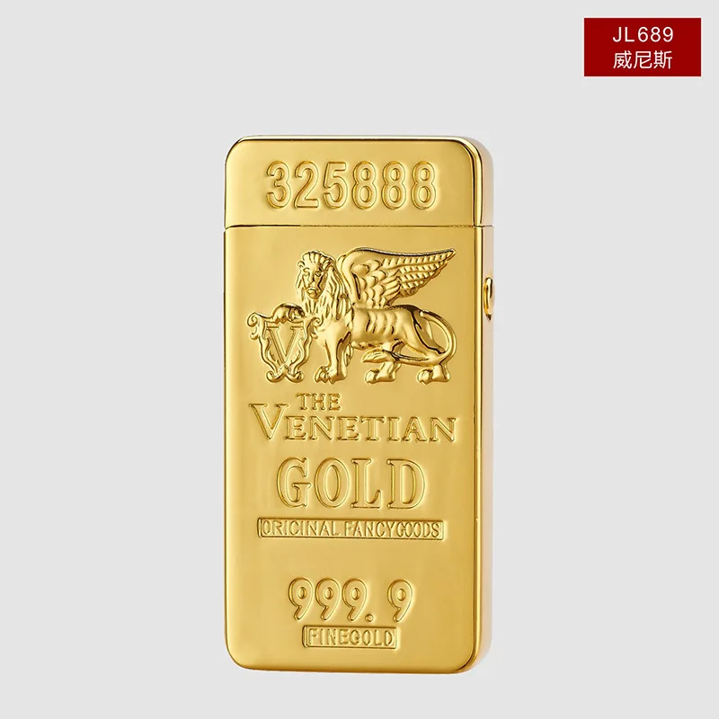 New Hot Double Arc Plasma Lighter Gold Brick Dragon Electronic Dual Arc Lighters Laser Carving USB Rechargeable Cigarett Lighter
New Hot Double Arc Plasma Lighter Gold Brick Dragon Electronic Dual Arc Lighters Laser Carving USB Rechargeable Cigarett Lighter