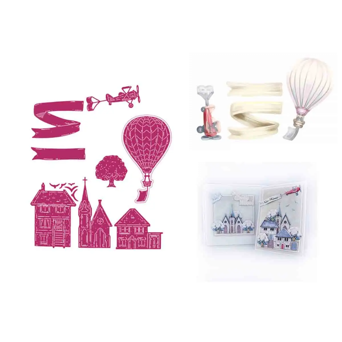 Rooftops Hot Air Balloon Airplane Tree Metal Die Cutting 2021 New Die Molds Scrapbooking Paper Making Cuts Crafts Big Dies
Rooftops Hot Air Balloon Airplane Tree Metal Die Cutting 2021 New Die Molds Scrapbooking Paper Making Cuts Crafts Big Dies