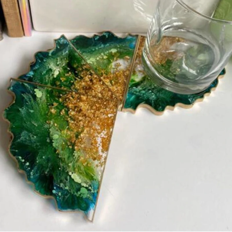 Irregular Wavy Coaster Epoxy Resin Mold Cup Mat Silicone Mould DIY Crafts Ornaments Jewelry Casting Tool
Irregular Wavy Coaster Epoxy Resin Mold Cup Mat Silicone Mould DIY Crafts Ornaments Jewelry Casting Tool