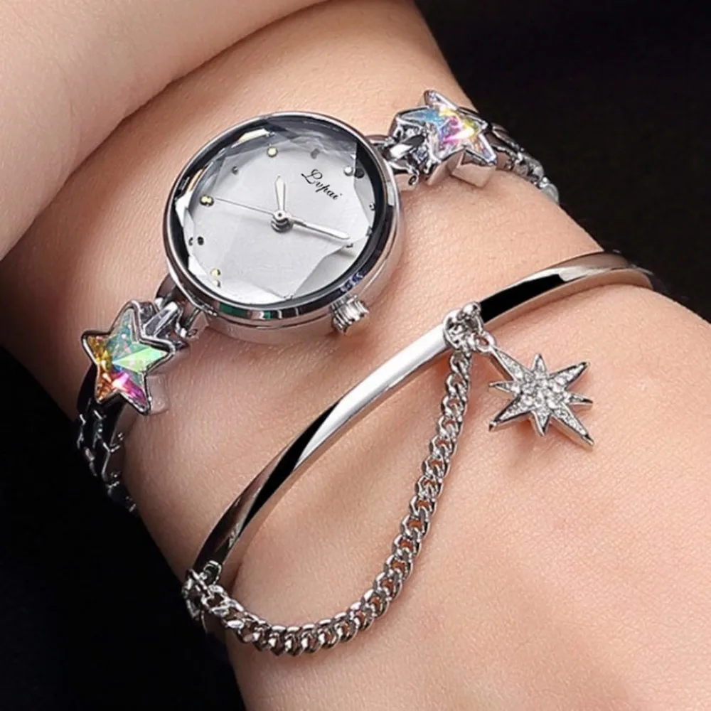 2020 Luxury Ladies Watch Bracelet Simple Dial Quartz Watches Rhinestone Stainless Steel Women Watch Fashion Zegarek Damski
2020 Luxury Ladies Watch Bracelet Simple Dial Quartz Watches Rhinestone Stainless Steel Women Watch Fashion Zegarek Damski