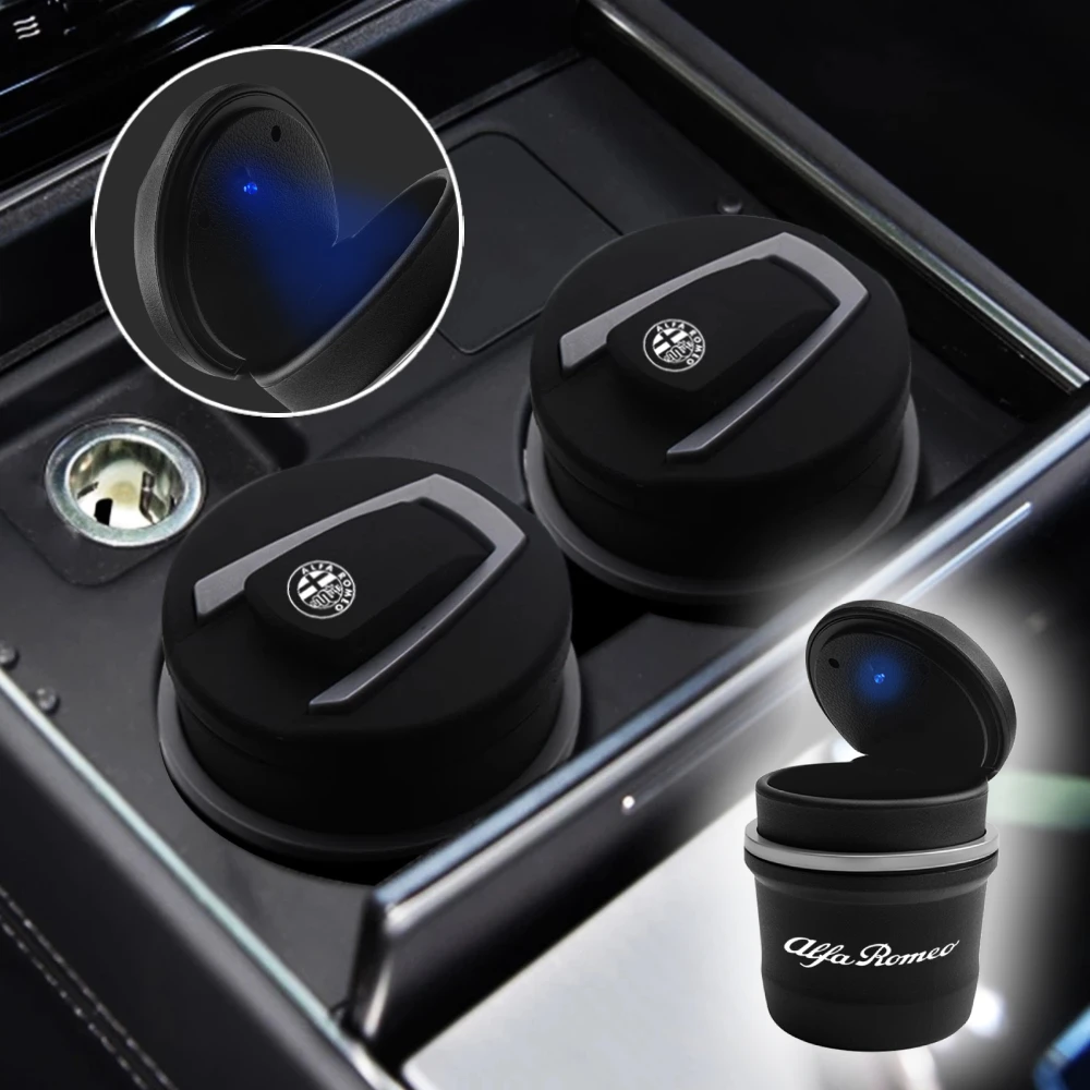Car Blue LED Ashtray Container Cigar Ash Tray Coin Garbage Storage Cup For ALFA ROMEO 147 156 166 159 Giulietta Spider Mito
Car Blue LED Ashtray Container Cigar Ash Tray Coin Garbage Storage Cup For ALFA ROMEO 147 156 166 159 Giulietta Spider Mito