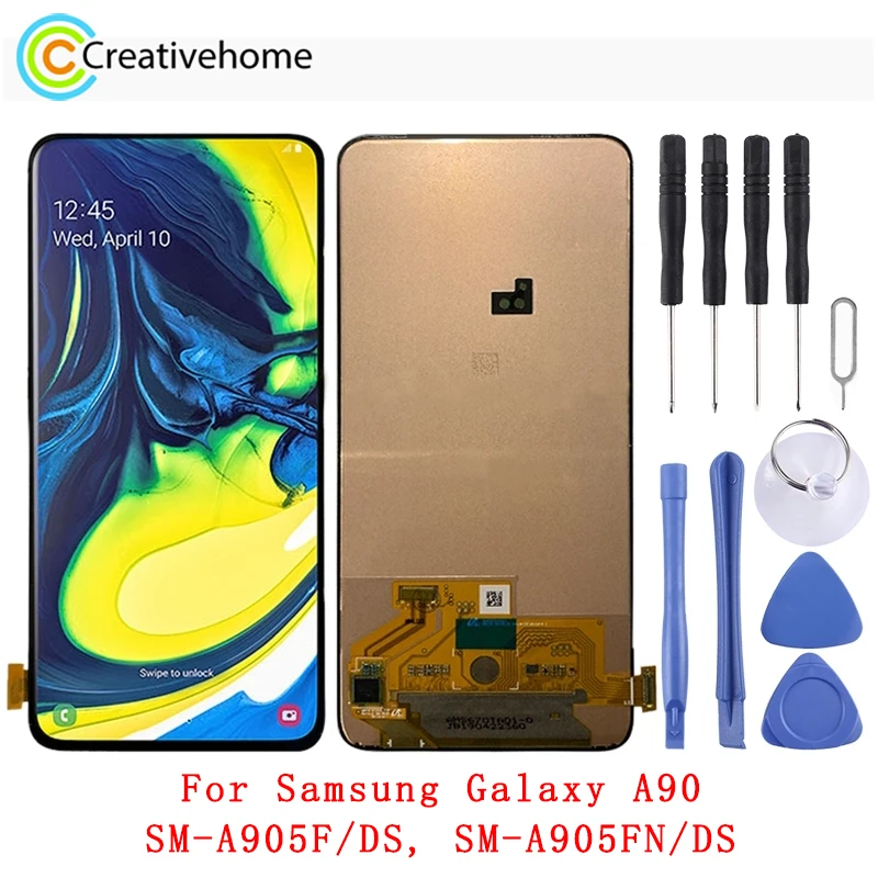 Высококачественный ЖК-экран и дигитайзер в сборе для Samsung Galaxy A90, SM-A905F/DS, SM-A905FN/DS
Высококачественный ЖК-экран и дигитайзер в сборе для Samsung Galaxy A90, SM-A905F/DS, SM-A905FN/DS