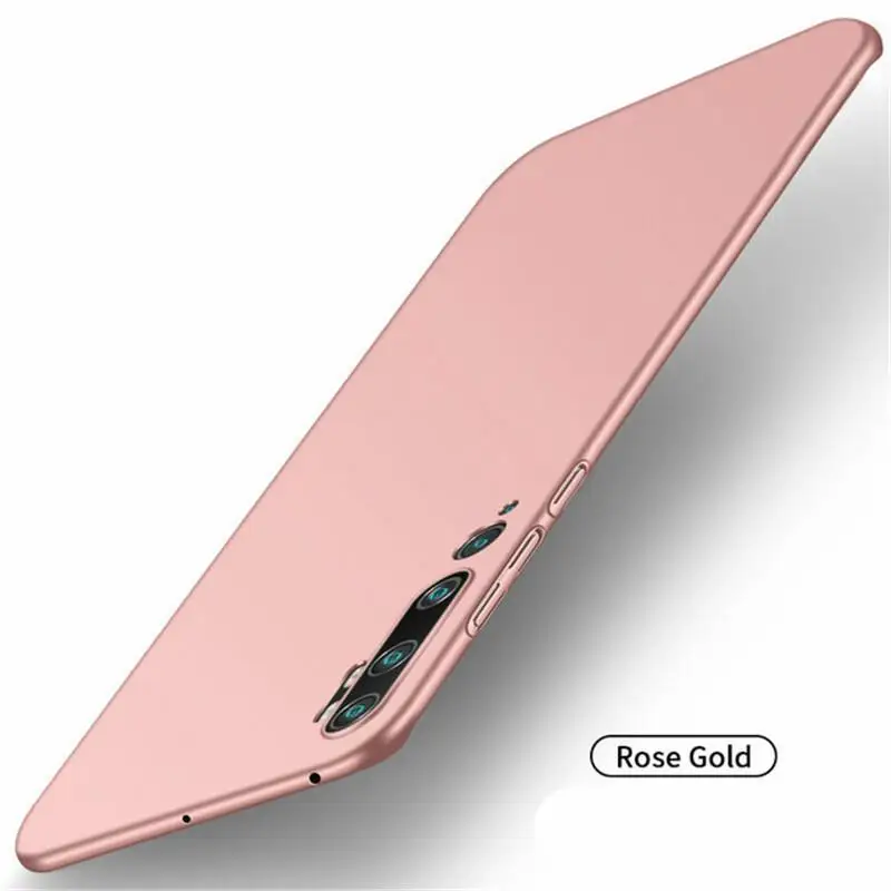 Для Xiaomi mi Note 10 CC9 Pro чехол Ультратонкий Жесткий PC для матовый защитный