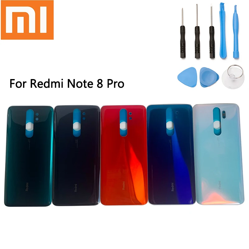 Original Xiaomi Redmi Note 8 Pro Battery Cover Back Glass Panel Redmi Note8 Pro battery Rear Housing Door Case with tools
Original Xiaomi Redmi Note 8 Pro Battery Cover Back Glass Panel Redmi Note8 Pro battery Rear Housing Door Case with tools