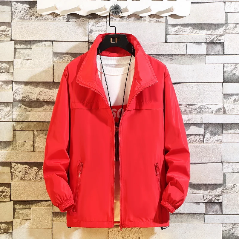 Plus Size 7XL 8XL New Spring Autumn Bomber Hooded Jacket Men Casual Solid Windbreaker Removable cap Coat Outwear Male Jacket 
Plus Size 7XL 8XL New Spring Autumn Bomber Hooded Jacket Men Casual Solid Windbreaker Removable cap Coat Outwear Male Jacket