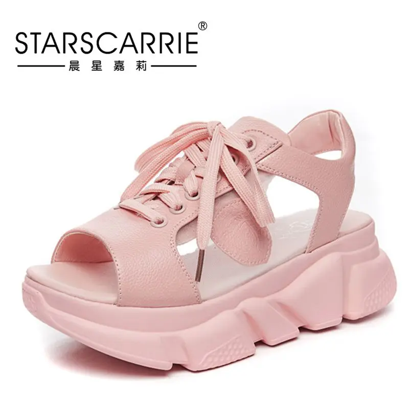 Hong Kong style sports sandals 2021 new Korean version Yuansu hollow out muffin thick sole zipper soft sister fish mouth shoes
Hong Kong style sports sandals 2021 new Korean version Yuansu hollow out muffin thick sole zipper soft sister fish mouth shoes