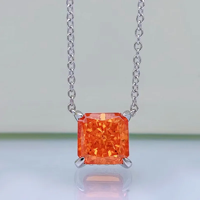 Natural CZ Tourmaline Gemstone Sweater Necklace Silver Color High Carbon Simulation Diamond Choker Necklaces Chain Gifts
Natural CZ Tourmaline Gemstone Sweater Necklace Silver Color High Carbon Simulation Diamond Choker Necklaces Chain Gifts