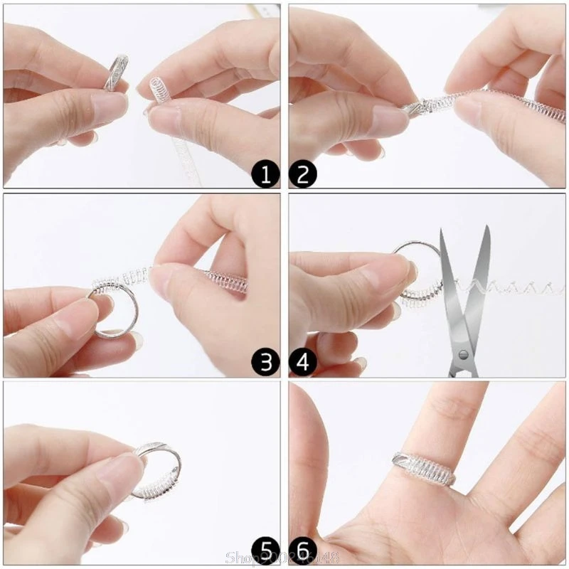 Ring Adjuster Invisible Transparent Spiral Cord Tension Reducer Adjustable Sizes Ja13 21 Dropship
Ring Adjuster Invisible Transparent Spiral Cord Tension Reducer Adjustable Sizes Ja13 21 Dropship