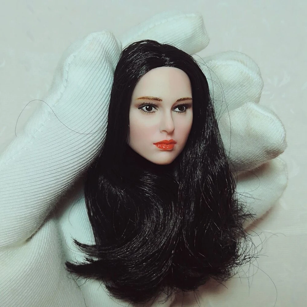 1/6 Scale Natalie Portman Black Long Hair Female Head Sculpt Model Fit 12" Female Figure Pale Body
1/6 Scale Natalie Portman Black Long Hair Female Head Sculpt Model Fit 12" Female Figure Pale Body