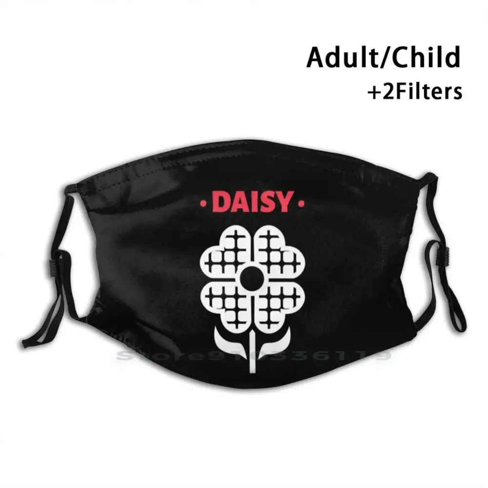 The Name Daisy With White Flower Print Reusable Mask Pm2.5 Filter Face Mask Kids Daisy Dasie Dasey Baby Kid Name Plant Flower 
The Name Daisy With White Flower Print Reusable Mask Pm2.5 Filter Face Mask Kids Daisy Dasie Dasey Baby Kid Name Plant Flower