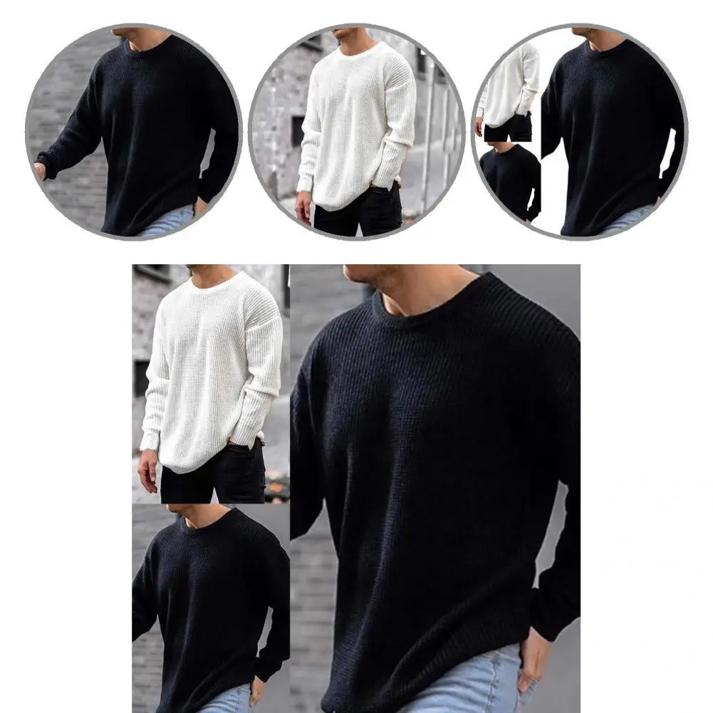 Autumn Sweater All Match Anti-shrink Simple Soft Men Sweater Male Sweater for Work
Autumn Sweater All Match Anti-shrink Simple Soft Men Sweater Male Sweater for Work
