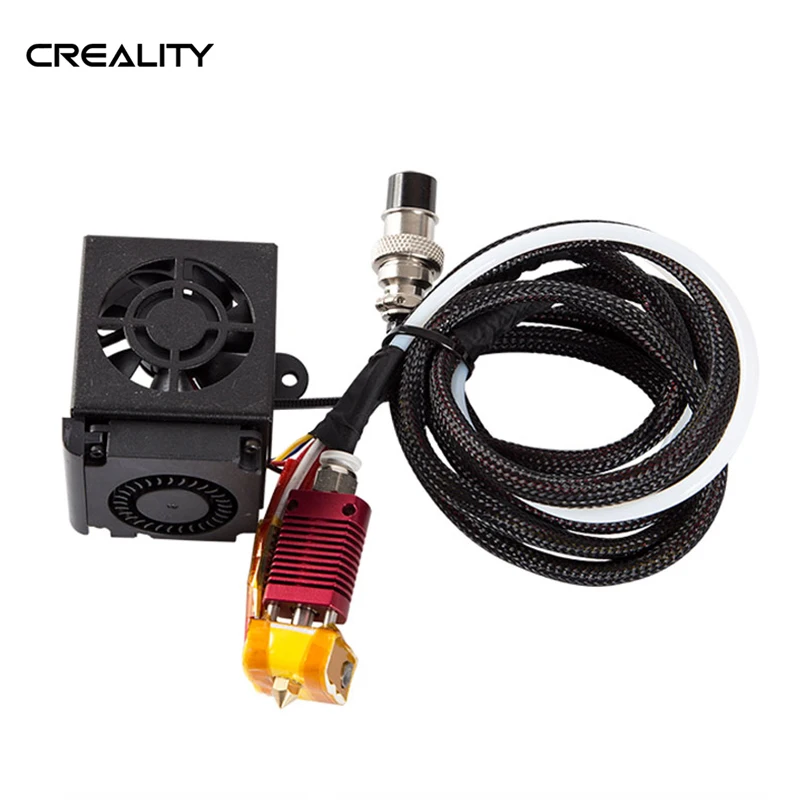 Creality Full Assembled Extruder Hotend kit With 2Pcs Fan Cover Air Connections Nozzle Hotend Kits For CR-10/10S/CR-10 S4/S5
Creality Full Assembled Extruder Hotend kit With 2Pcs Fan Cover Air Connections Nozzle Hotend Kits For CR-10/10S/CR-10 S4/S5