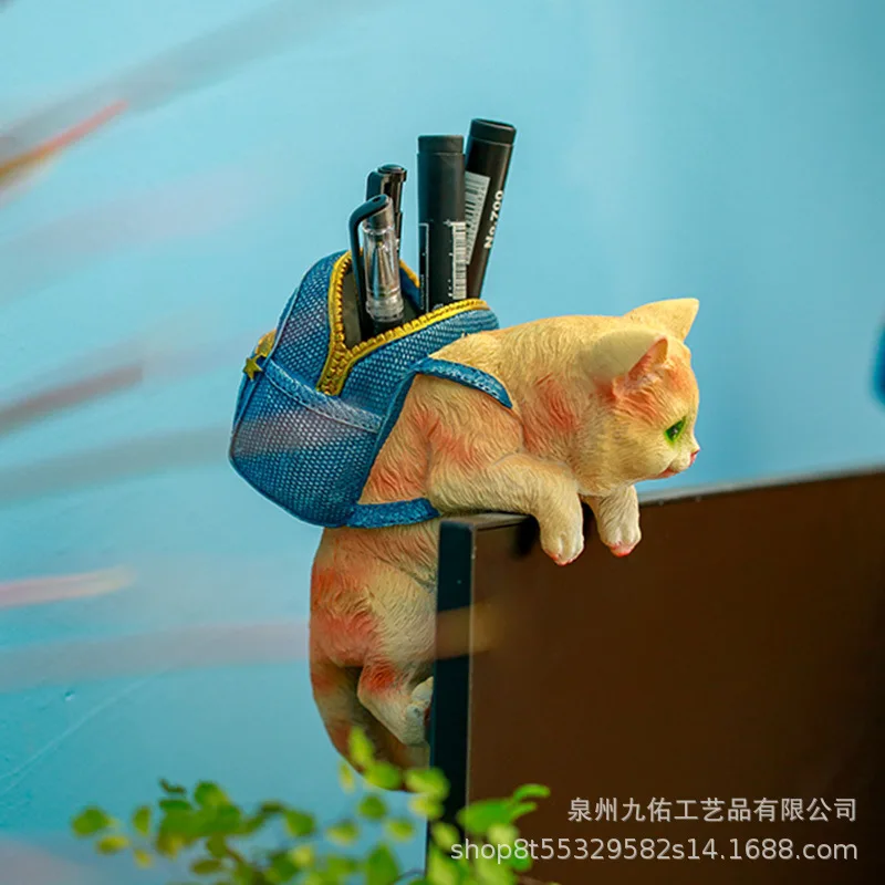 Patio Garden Flower Pot Decoration Fish Tank Cat Creative Backpack Home Decore Gift Pendant Pot Hanging Decoration
Patio Garden Flower Pot Decoration Fish Tank Cat Creative Backpack Home Decore Gift Pendant Pot Hanging Decoration