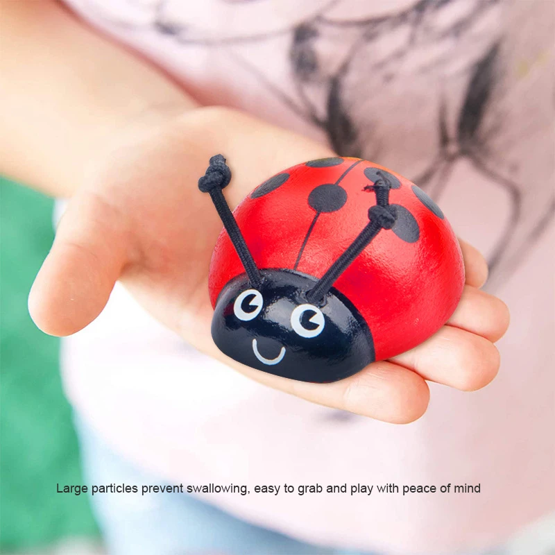 Montessori Beetle Children's Wooden Educational Toys Baby Counter Mathematical Insect Sensory Digital Learning Toys For Child 
Montessori Beetle Children's Wooden Educational Toys Baby Counter Mathematical Insect Sensory Digital Learning Toys For Child