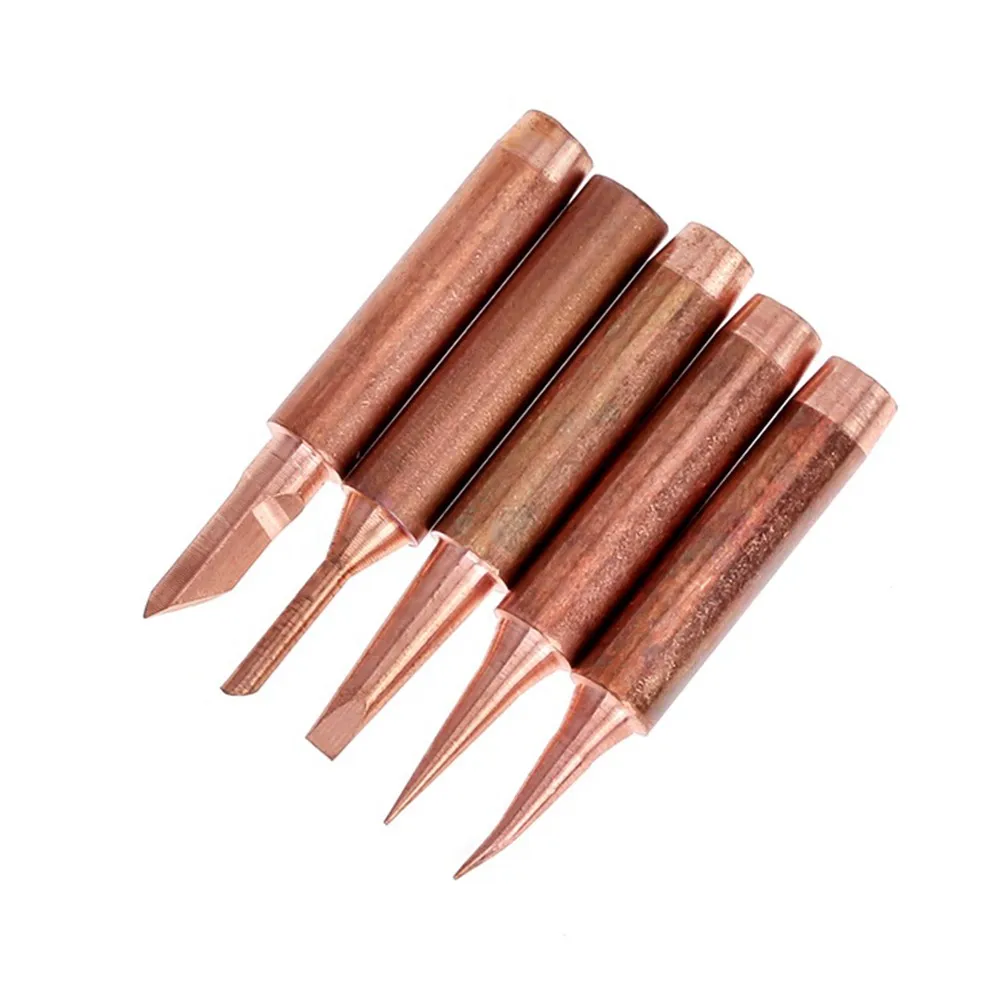 5pcs/Set 900M-TCopper Soldering Iron Pure Copper 900M Soldering Iron Head Set Inside Hot Bare Copper Electric Soldering Iron Tip
5pcs/Set 900M-TCopper Soldering Iron Pure Copper 900M Soldering Iron Head Set Inside Hot Bare Copper Electric Soldering Iron Tip