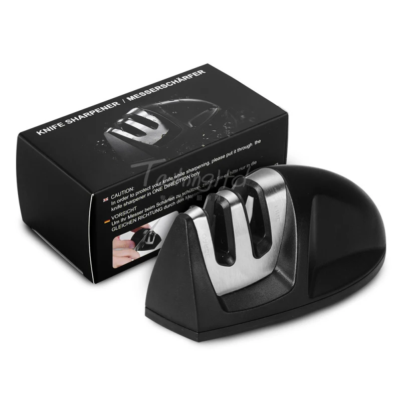 Kitchen Quick Professional 2 Stages Knife Sharpener Diamond Tungsten Steel Carbide Ceramic Sharpener Tool Kitchen Accessories
Kitchen Quick Professional 2 Stages Knife Sharpener Diamond Tungsten Steel Carbide Ceramic Sharpener Tool Kitchen Accessories