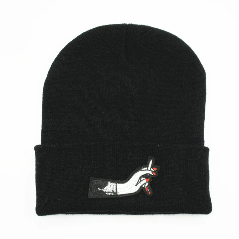 LDSLYJR gesture embroidery Thicken knitted hat winter warm hat Skullies cap beanie hat for men and women 298
LDSLYJR gesture embroidery Thicken knitted hat winter warm hat Skullies cap beanie hat for men and women 298