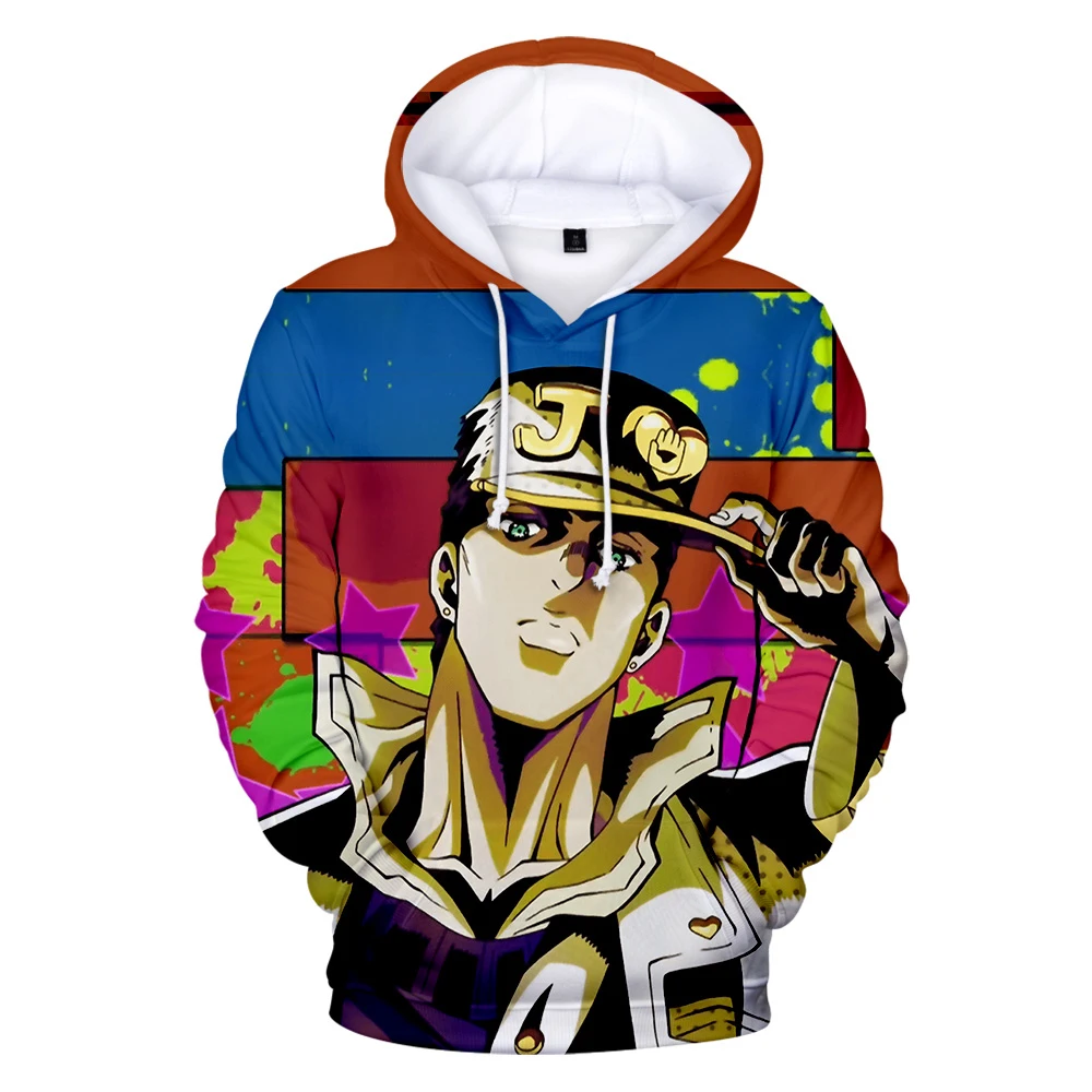 JOJO 3D Hoodie Sweatshirt Men Women Anime JOJO's Bizarre Adventure Hoodies Harajuku Streetwear Fashion Hoodie Child Warm coat
JOJO 3D Hoodie Sweatshirt Men Women Anime JOJO's Bizarre Adventure Hoodies Harajuku Streetwear Fashion Hoodie Child Warm coat