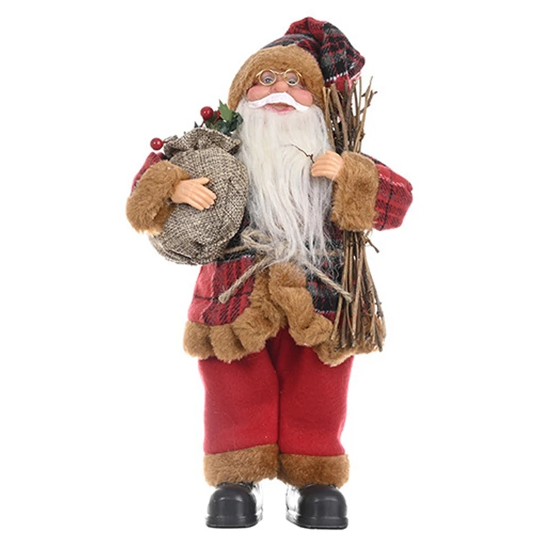 Christmas Santa Claus Desktop Doll Figure Portable Lifelike Santa Doll Figurine Perfect Ornament
Christmas Santa Claus Desktop Doll Figure Portable Lifelike Santa Doll Figurine Perfect Ornament