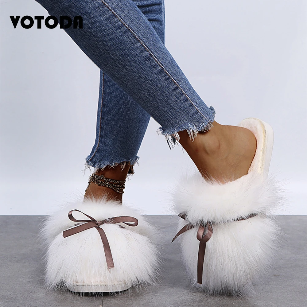Winter Women Fluffy Faux Fur Slippers Woman Furry Faux Fox Fur Slides Lady Indoor Warm Flip Flop Female Soft Nonslip Flats Shoes
Winter Women Fluffy Faux Fur Slippers Woman Furry Faux Fox Fur Slides Lady Indoor Warm Flip Flop Female Soft Nonslip Flats Shoes