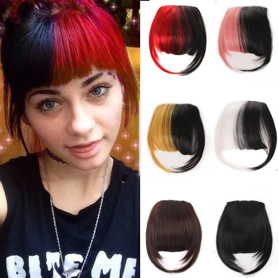 HOUYAN Black plus red bangs black with sideburns thick bangs fixed hairpin black brown bangs wig accessories synthetic fake
HOUYAN Black plus red bangs black with sideburns thick bangs fixed hairpin black brown bangs wig accessories synthetic fake
