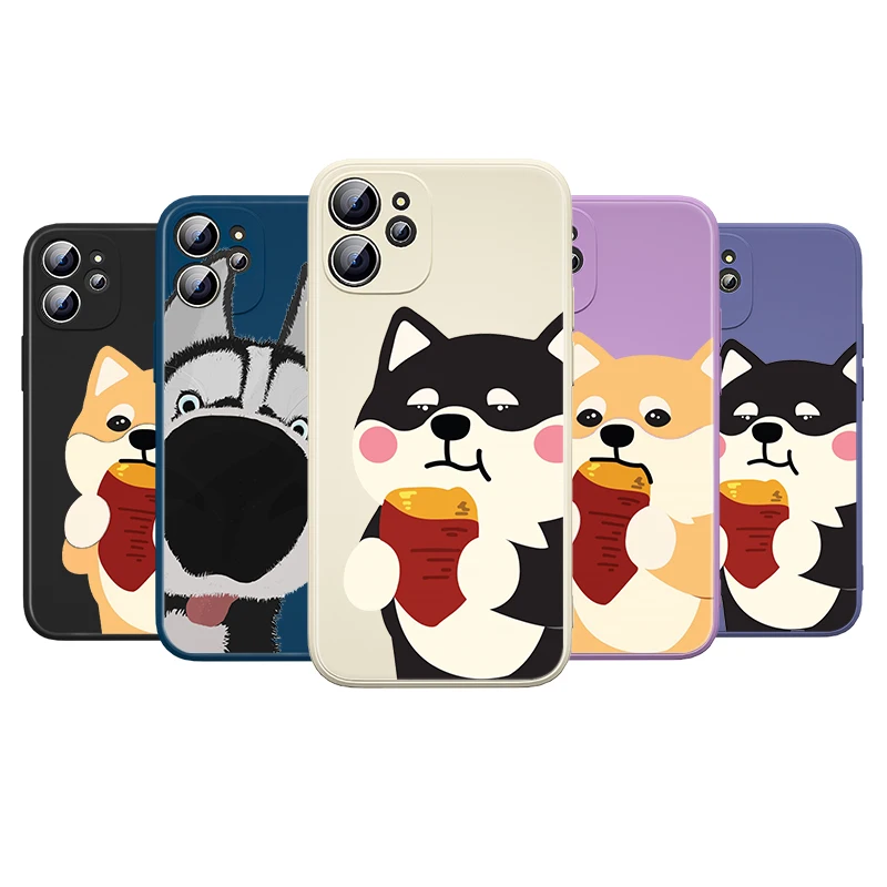 Cute Cartoon Little Dog For Apple iPhone 13 12 Mini 11 Pro XS MAX XR X 8 7 6S SE Plus Liquid Silicone Soft Phone Case
Cute Cartoon Little Dog For Apple iPhone 13 12 Mini 11 Pro XS MAX XR X 8 7 6S SE Plus Liquid Silicone Soft Phone Case