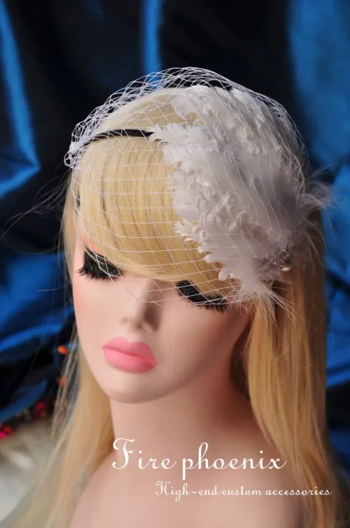 Feather Mesh Fascinator Hat Hair Clip Women Cocktail Wedding Accessories Party Bridal Hat Fascinator Ladies Dress Hair Headband
Feather Mesh Fascinator Hat Hair Clip Women Cocktail Wedding Accessories Party Bridal Hat Fascinator Ladies Dress Hair Headband
