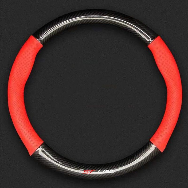 For Ford ST Line MK3 MK2 Car Steering Wheel Cover Breathable Anti Slip PU Leather Steering Covers Suitable 38cm Auto Decoration
For Ford ST Line MK3 MK2 Car Steering Wheel Cover Breathable Anti Slip PU Leather Steering Covers Suitable 38cm Auto Decoration