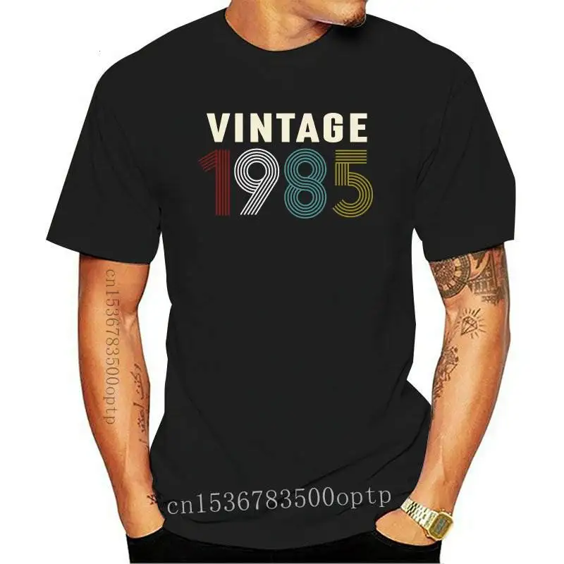 New Vintage 1985 Letter Print Tshirt Women 36th Birthday Party Short Sleeve Tops Causal O Neck Tumblr T Shirt Plus Size Dropship
New Vintage 1985 Letter Print Tshirt Women 36th Birthday Party Short Sleeve Tops Causal O Neck Tumblr T Shirt Plus Size Dropship
