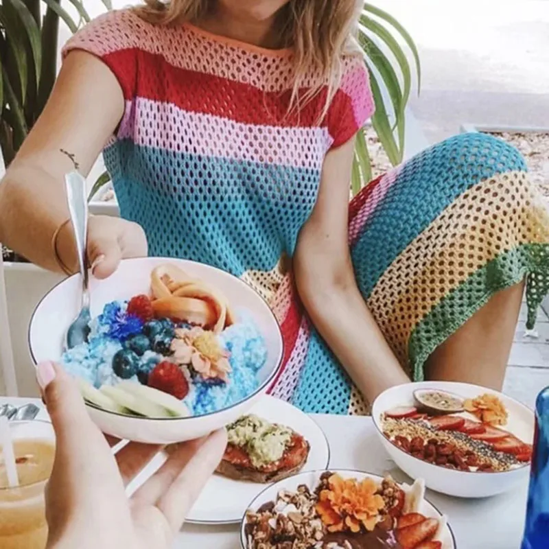 Hollow Out Colorful Summer Dress Women Vacation Beach Sexy Dress Sleeveless Long Elegant Dress Hippie Chic Dress Women
Hollow Out Colorful Summer Dress Women Vacation Beach Sexy Dress Sleeveless Long Elegant Dress Hippie Chic Dress Women