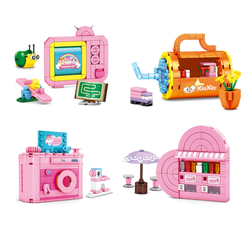 482Pcs City Street View Educational Building Blocks Toys For Girls Friends 604004-07 Amusement Park Scene Models Small Bricks
482Pcs City Street View Educational Building Blocks Toys For Girls Friends 604004-07 Amusement Park Scene Models Small Bricks